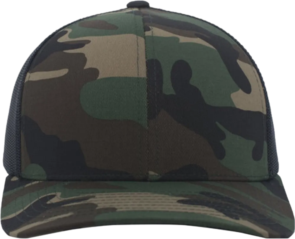 AX Nylon Camo Trucker Cap