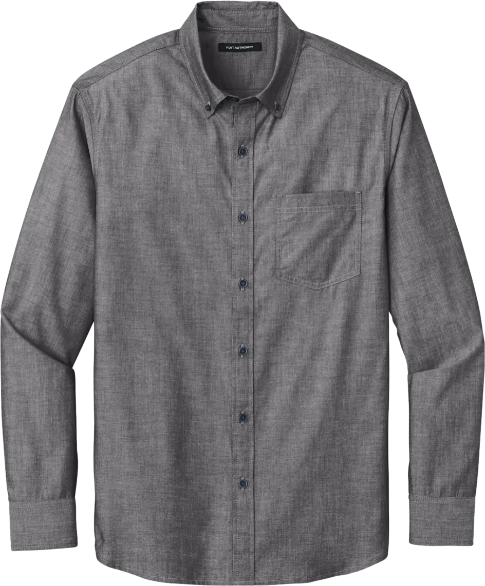 AX Chambray Easy-Care Shirt