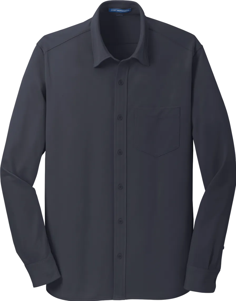 AX Modern Knit Dress Shirt