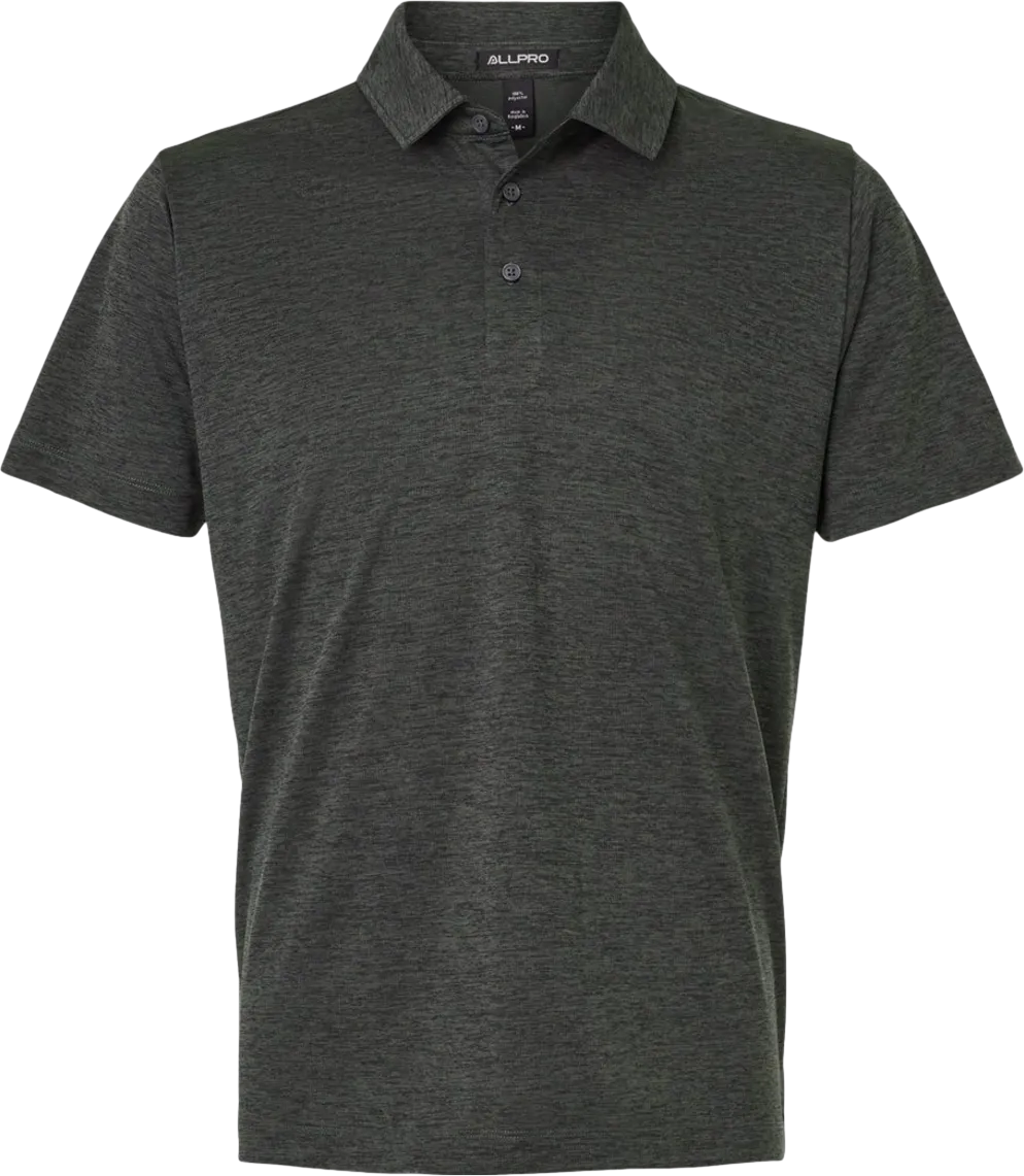 AX Heather Interlock Polo